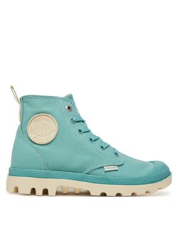 Palladium Trapery Pampa Duo Chrome 74470-384-M Turkusowy ze sklepu MODIVO w kategorii Workery damskie - zdjęcie 181063435