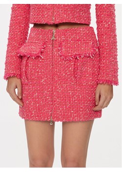 Patrizia Pepe Spódnica mini 8G0402/A376-F592 Różowy Regular Fit ze sklepu MODIVO w kategorii Spódnice - zdjęcie 181063469