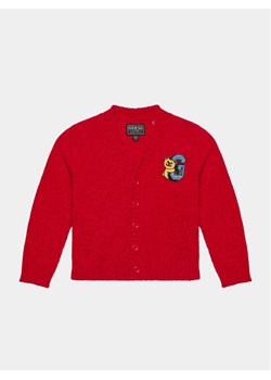Guess Sweter N3BR02 Z39O0 Czerwony Regular Fit ze sklepu MODIVO w kategorii Swetry chłopięce - zdjęcie 181063487