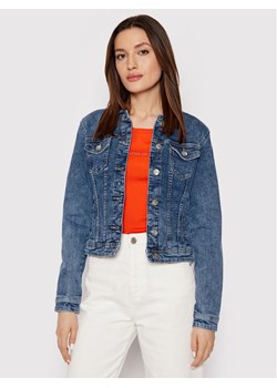 ONLY Kurtka jeansowa Tia 15170682 Granatowy Regular Fit ze sklepu MODIVO w kategorii Kurtki damskie - zdjęcie 181063496