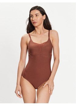 Triumph Body Shape Smart 10214834 Brązowy ze sklepu MODIVO w kategorii Body damskie - zdjęcie 181063509