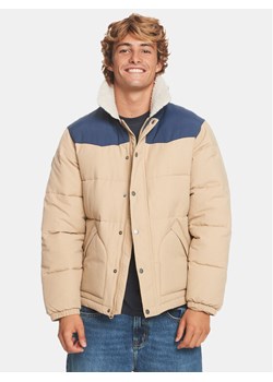 Quiksilver Kurtka puchowa The Puffer Jckt EQYJK03981 Beżowy Regular Fit ze sklepu MODIVO w kategorii Kurtki męskie - zdjęcie 181063518
