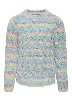 Kids ONLY Sweter 15302290 Kolorowy Regular Fit ze sklepu MODIVO w kategorii Swetry dziewczęce - zdjęcie 181063548