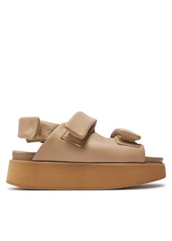 Inuikii Sandały Velcro 70106-150 Beżowy ze sklepu MODIVO w kategorii Sandały damskie - zdjęcie 181063627