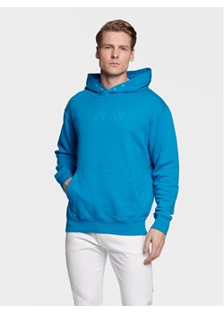Replay Bluza M6265A.000.23358P Niebieski Regular Fit ze sklepu MODIVO w kategorii Bluzy męskie - zdjęcie 181063698