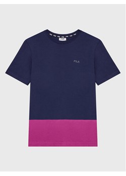 Fila T-Shirt Bremervorde FAT0125 Granatowy Regular Fit ze sklepu MODIVO w kategorii T-shirty chłopięce - zdjęcie 181063705