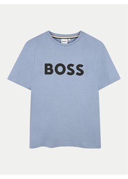 Boss T-Shirt J51204 S Niebieski Regular Fit ze sklepu MODIVO w kategorii T-shirty chłopięce - zdjęcie 181063725