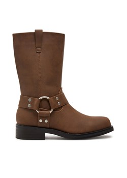 ONLY Shoes Botki 15329812 Brązowy ze sklepu MODIVO w kategorii Botki - zdjęcie 181063729