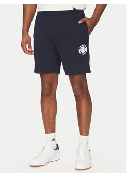 Lacoste Szorty sportowe GH9708 Granatowy Regular Fit ze sklepu MODIVO w kategorii Spodenki męskie - zdjęcie 181063736