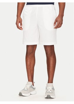 Lacoste Szorty sportowe GH7452 Biały Regular Fit ze sklepu MODIVO w kategorii Spodenki męskie - zdjęcie 181063775