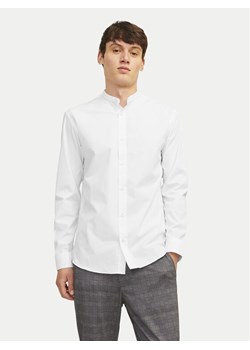 Jack&Jones Koszula Joe 12205921 Biały Slim Fit ze sklepu MODIVO w kategorii Koszule męskie - zdjęcie 181063799