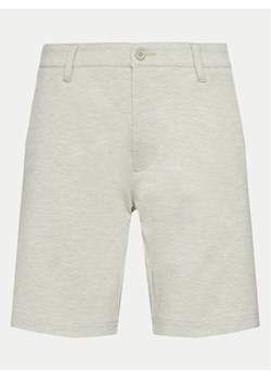 INDICODE Szorty materiałowe Aalborg 70-371 Beżowy Slim Fit ze sklepu MODIVO w kategorii Spodenki męskie - zdjęcie 181063807