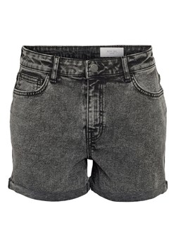 Noisy May Szorty jeansowe Moni 27033697 Szary Slim Fit ze sklepu MODIVO w kategorii Szorty - zdjęcie 181063856