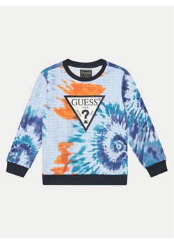 Guess Bluza N5GQ00 KA6R4 Niebieski Regular Fit ze sklepu MODIVO w kategorii Bluzy chłopięce - zdjęcie 181063877