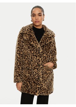 Vero Moda Futro Lissy 10328799 Brązowy Loose Fit ze sklepu MODIVO w kategorii Futra damskie - zdjęcie 181063926