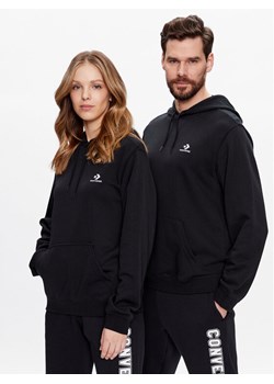 Converse Bluza Unisex Go-To Embroidered Star Chevron 10023874-A01 Czarny Regular Fit ze sklepu MODIVO w kategorii Bluzy męskie - zdjęcie 181063986