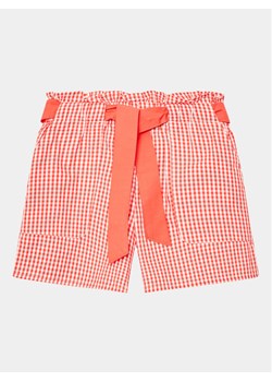 United Colors Of Benetton Szorty materiałowe 47KTG9017 Czerwony Regular Fit ze sklepu MODIVO w kategorii Spodenki dziewczęce - zdjęcie 181064068