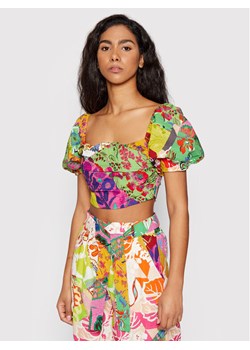 Desigual Bluzka MONSIEUR CHRISTIAN LACROIX Fiona 22SWBW27 Kolorowy Regular Fit ze sklepu MODIVO w kategorii Bluzki damskie - zdjęcie 181064219