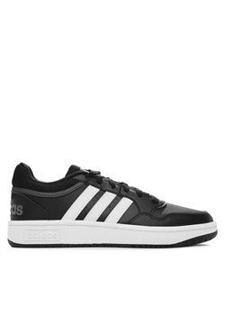 adidas Sneakersy Hoops 3.0 Low Classic Vintage GY5432 Czarny ze sklepu MODIVO w kategorii Buty sportowe męskie - zdjęcie 181064285