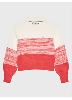 Tommy Hilfiger Sweter KG0KG07107 D Kolorowy Regular Fit ze sklepu MODIVO w kategorii Swetry dziewczęce - zdjęcie 181064326