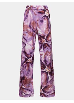 Femilet by Chantelle Spodnie piżamowe Anna FN9460 Fioletowy Relaxed Fit ze sklepu MODIVO w kategorii Piżamy damskie - zdjęcie 181064416
