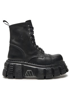 NEW ROCK Glany M-NEWMILI083-S39 Czarny ze sklepu MODIVO w kategorii Workery damskie - zdjęcie 181064547