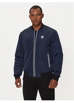 EA7 Emporio Armani Kurtka bomber 8NPB12 PN7LZ 1562 Granatowy Regular Fit ze sklepu MODIVO w kategorii Kurtki męskie - zdjęcie 181064586