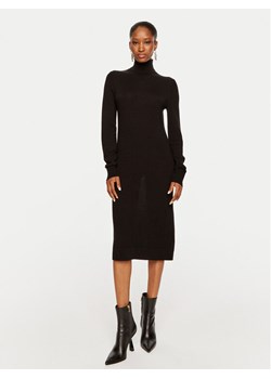 Calvin Klein Sukienka dzianinowa K20K207485 Czarny Regular Fit ze sklepu MODIVO w kategorii Sukienki - zdjęcie 181064659