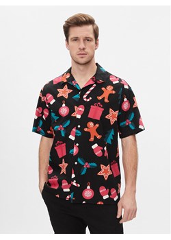 Jack&Jones Koszula 12248397 Czarny Relaxed Fit ze sklepu MODIVO w kategorii Koszule męskie - zdjęcie 181064885