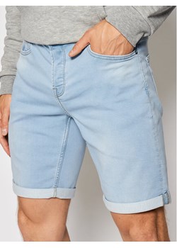 Only & Sons Szorty jeansowe Ply 22018587 Błękitny Regular Fit ze sklepu MODIVO w kategorii Spodenki męskie - zdjęcie 181064938