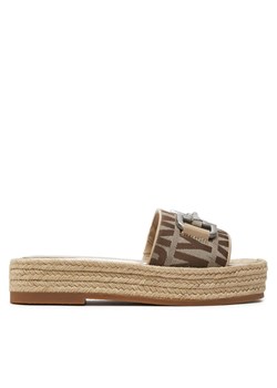 DKNY Espadryle K1483276 Brązowy ze sklepu MODIVO w kategorii Klapki damskie - zdjęcie 181065036
