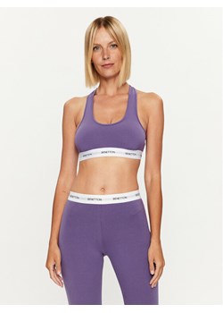 United Colors Of Benetton Biustonosz top 3OP81R00I Fioletowy ze sklepu MODIVO w kategorii Biustonosze - zdjęcie 181065139