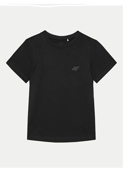 4F T-Shirt 4FJWMM00TTSHM1626 Czarny Regular Fit ze sklepu MODIVO w kategorii T-shirty chłopięce - zdjęcie 181065197