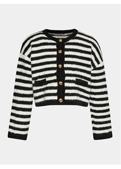 Gina Tricot Kardigan 21386 Czarny Relaxed Fit ze sklepu MODIVO w kategorii Swetry damskie - zdjęcie 181065246