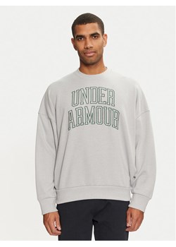 Under Armour Bluza UA Icon 1386548 Szary Loose Fit ze sklepu MODIVO w kategorii Bluzy męskie - zdjęcie 181065265