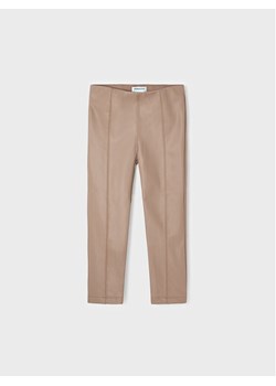 Mayoral Legginsy 4.780 Beżowy Regular Fit ze sklepu MODIVO w kategorii Spodnie dziewczęce - zdjęcie 181065297