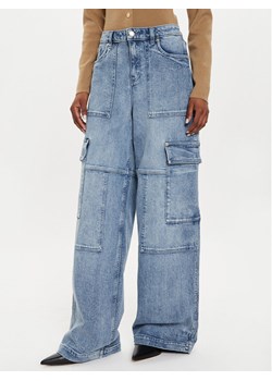 MICHAEL Michael Kors Jeansy MT4905HEB1 Niebieski Wide Leg ze sklepu MODIVO w kategorii Jeansy damskie - zdjęcie 181065368