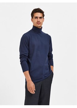 Selected Homme Golf Rory 16081962 Granatowy Regular Fit ze sklepu MODIVO w kategorii Swetry męskie - zdjęcie 181065389