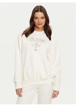 Guess Bluza V5RQ12 KC3D2 Écru Regular Fit ze sklepu MODIVO w kategorii Bluzy damskie - zdjęcie 181065618