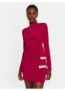 Simona Corsellini Sukienka koktajlowa A24CEAB053 Czerwony Slim Fit - id: 0000304361944 - marki Simona Corsellini - 181065675 Simona Corsellini Sukienka koktajlowa A24CEAB053 Czerwony Slim Fit ze sklepu MODIVO w kategorii Sukienki - zdjęcie 181065675