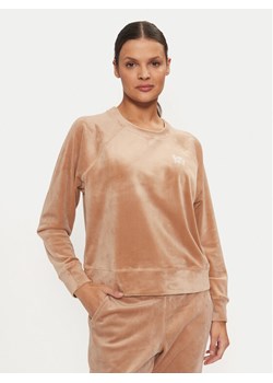 DKNY Bluza DP4T1057 Beżowy Regular Fit ze sklepu MODIVO w kategorii Bluzy damskie - zdjęcie 181065677