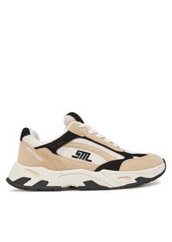 Steve Madden Sneakersy Sneak Peak-E SM19000129 Beżowy ze sklepu MODIVO w kategorii Buty sportowe damskie - zdjęcie 181065688