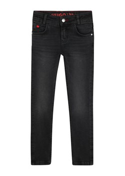 HUGO Jeansy G00380 D Czarny Skinny Fit ze sklepu MODIVO w kategorii Spodnie chłopięce - zdjęcie 181065765