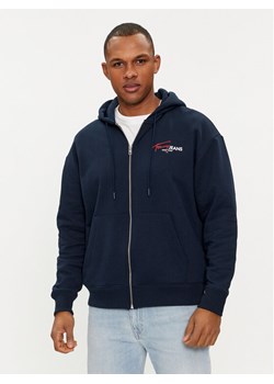 Tommy Jeans Bluza Color Pop Spray DM0DM18631 Granatowy Relaxed Fit ze sklepu MODIVO w kategorii Bluzy męskie - zdjęcie 181065767