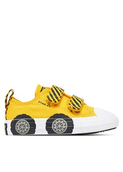 Converse Trampki Chuck Taylor All Star Construction Truck Easy-On A11466C Żółty ze sklepu MODIVO w kategorii Trampki dziecięce - zdjęcie 181065866