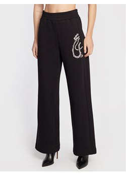 Pinko Spodnie dresowe DIABOLIK Flaviana AI22-23 PKDB 1L109E 8314 Czarny Relaxed Fit ze sklepu MODIVO w kategorii Spodnie damskie - zdjęcie 181065885
