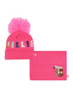 Billieblush Komplet czapka i komin U20611 Różowy ze sklepu MODIVO w kategorii Czapki dziecięce - zdjęcie 181065895
