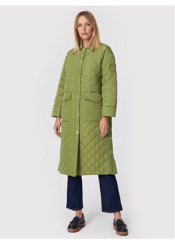 Tommy Hilfiger Kurtka przejściowa Quilted Sorona WW0WW35551 Zielony Relaxed Fit ze sklepu MODIVO w kategorii Kurtki damskie - zdjęcie 181066045