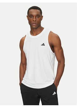 adidas Tank top Train Essentials Feelready Training Tank Top IC6947 Biały Slim Fit ze sklepu MODIVO w kategorii T-shirty męskie - zdjęcie 181066275