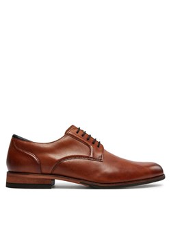 Clarks Półbuty Craftarlo Lace 26177697 Brązowy ze sklepu MODIVO w kategorii Buty eleganckie męskie - zdjęcie 181066355